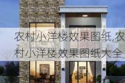 农村小洋楼效果图纸,农村小洋楼效果图纸大全