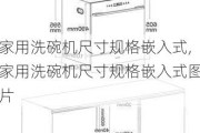 家用洗碗机尺寸规格嵌入式,家用洗碗机尺寸规格嵌入式图片