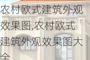 农村欧式建筑外观效果图,农村欧式建筑外观效果图大全