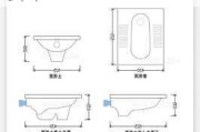 卫生间蹲便器安装尺寸,卫生间蹲便器安装尺寸图