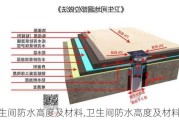 卫生间防水高度及材料,卫生间防水高度及材料要求