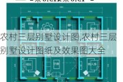 农村三层别墅设计图,农村三层别墅设计图纸及效果图大全