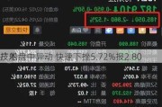 广船
技术盘中异动 快速下挫5.72%报2.80
