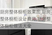 厨房整体橱柜效果图 厨房整体橱柜设计费用,厨房整体橱柜做法大全