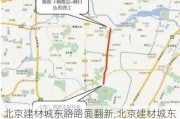 北京建材城东路路面翻新,北京建材城东路路面翻新改造项目