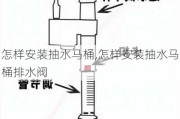 怎样安装抽水马桶,怎样安装抽水马桶排水阀