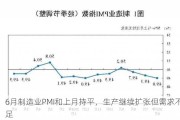 6月制造业PMI和上月持平，生产继续扩张但需求不足