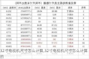 32寸电视机尺寸怎么计算,32寸电视机尺寸怎么计算的