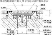 建筑伸缩缝规范要求,建筑伸缩缝规范要求标准