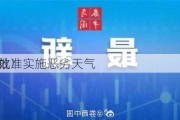 
交所官宣批准实施恶劣天气
，下周生效！