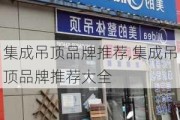 集成吊顶品牌推荐,集成吊顶品牌推荐大全