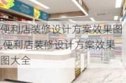 便利店装修设计方案效果图,便利店装修设计方案效果图大全