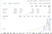 小鹏汽车盘中异动 下午盘大幅上涨5.06%