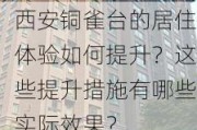 西安铜雀台的居住体验如何提升？这些提升措施有哪些实际效果？