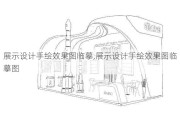 展示设计手绘效果图临摹,展示设计手绘效果图临摹图