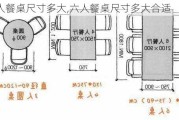 六人餐桌尺寸多大,六人餐桌尺寸多大合适