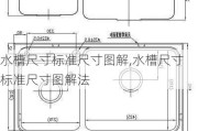 水槽尺寸标准尺寸图解,水槽尺寸标准尺寸图解法