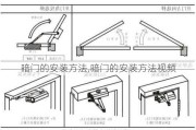 暗门的安装方法,暗门的安装方法视频