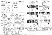 苏泊尔电压力锅使用方法,苏泊尔电压力锅使用方法视频