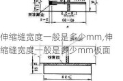 伸缩缝宽度一般是多少mm,伸缩缝宽度一般是多少mm板面