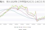 东阳光：预计2024年上半年盈利2亿元-2.8亿元 同
扭亏