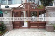 农村小别墅大门,农村小别墅大门效果图