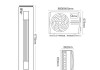 柜式空调尺寸一般留多大空间,圆柱立式空调尺寸