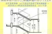 梯段净高不应小于,梯段净高不应小于2.2米