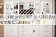 欧式酒柜装修效果图,欧式酒柜装修效果图大全2017图片