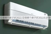 空调哪个牌子好2022,空调哪个牌子好2022年新款