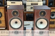 买什么品牌的音箱比较好,买什么品牌的音箱比较好用