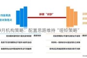 A股9月机构策略：配置思路维持“哑铃策略”