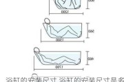 浴缸的安装尺寸,浴缸的安装尺寸是多少