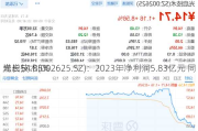 光启技术(002625.SZ)：2023年净利润5.83亿元 同
增长54.85%