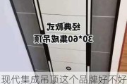 现代集成吊顶这个品牌好不好,现代集成吊顶这个品牌好不好呢