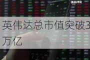 英伟达总市值突破3万亿
