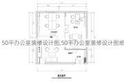 50平办公室装修设计图,50平办公室装修设计图纸