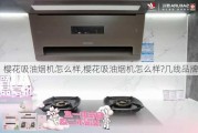 樱花吸油烟机怎么样,樱花吸油烟机怎么样?几线品牌