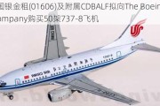 国银金租(01606)及附属CDBALF拟向The Boeing Company购买50架737-8飞机