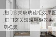 进门玄关玻璃鞋柜效果图,进门玄关玻璃鞋柜效果图视频