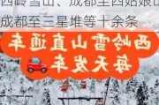 富临运业：
在省内部分景区开设景区直通车，包括成都至西岭雪山、成都至四姑娘山、成都至三星堆等十余条