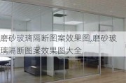 磨砂玻璃隔断图案效果图,磨砂玻璃隔断图案效果图大全