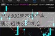 沪深300成本线护盘，预示短线反弹机会