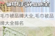 毛巾被品牌大全,毛巾被品牌大全排名