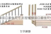 别墅楼梯洞口最佳尺寸,别墅楼梯洞口最佳尺寸图