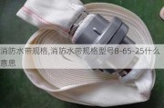 消防水带规格,消防水带规格型号8-65-25什么意思