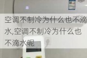 空调不制冷为什么也不滴水,空调不制冷为什么也不滴水呢