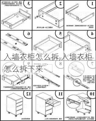 入墙衣柜怎么拆,入墙衣柜怎么拆下来