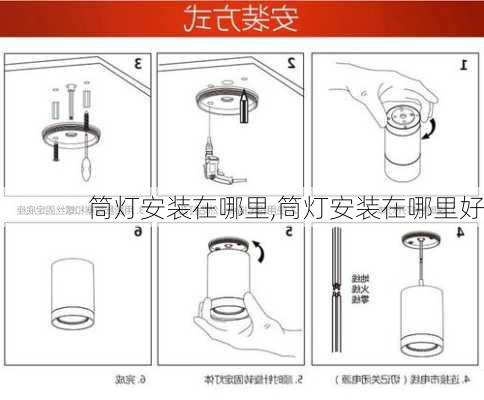 筒灯安装在哪里,筒灯安装在哪里好