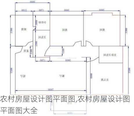 农村房屋设计图平面图,农村房屋设计图平面图大全